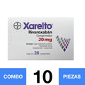 XARELTO 20 MG C/28. (COMBO 10 PZA)📦