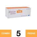 ELICUIS 5MG C/60.(COMBO 5PZA)📦