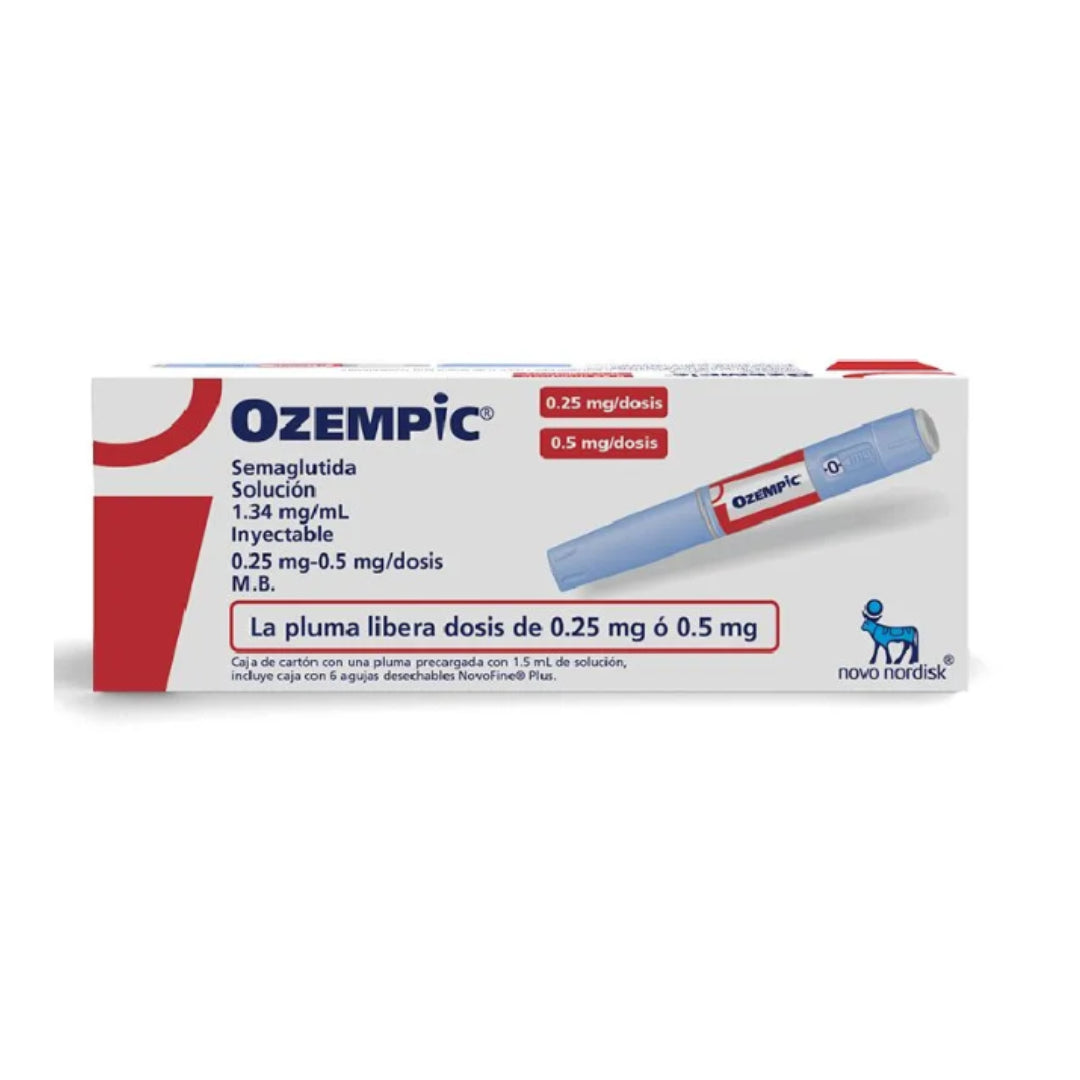OZEMPIC SOL INY 0.25MG/0.5MG (RED FRIA)