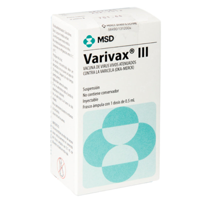 VARIVAX III FRASCO (RED FRIA)